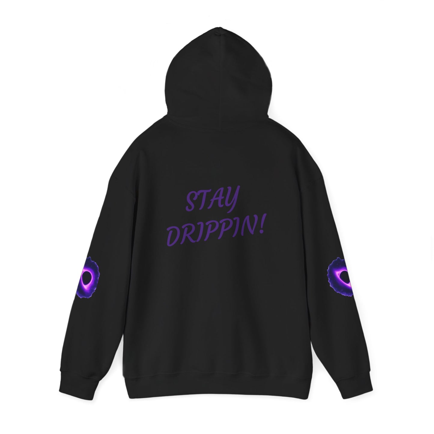 Stay Drippin Hoodie | Drip District 27 Unisex Sweatshirt | Trendy Streetwear Pullover for Men & Women | Cool Fall Winter Outfit