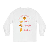 Lit University Crewneck | Dap, Wrap, Snap Edition | Funny College Sweatshirt for Students, Gamers & Trendsetters