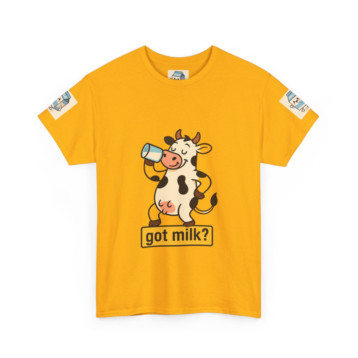 Funny Cow Got Milk T-Shirt Cute Dairy Lover Tee Pun Graphic Shirt Animal Humor Gift for Men & Women Farm Life Aesthetic