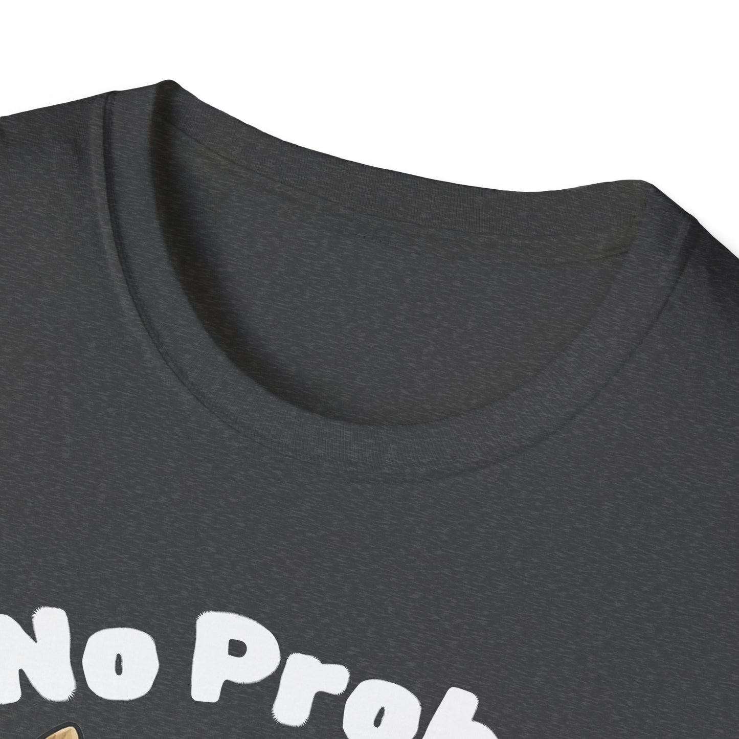 No Prob-Llama Funny T-Shirt | Dark Color Unisex Tee | Cute Llama Design | Humor Animal Pun Shirt | Gift for Him or Her