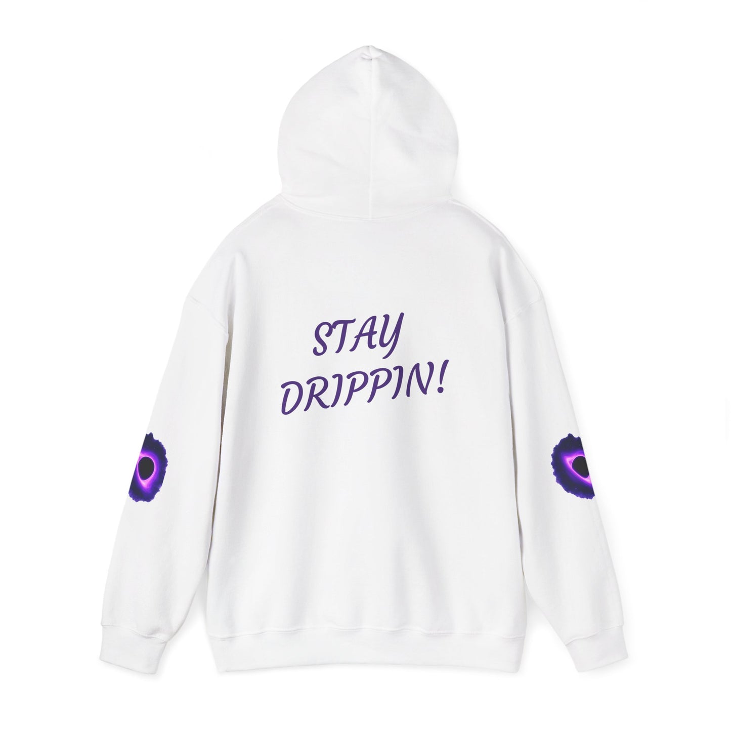 Stay Drippin Hoodie | Drip District 27 Unisex Sweatshirt | Trendy Streetwear Pullover for Men & Women | Cool Fall Winter Outfit