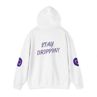Stay Drippin Hoodie | Drip District 27 Unisex Sweatshirt | Trendy Streetwear Pullover for Men & Women | Cool Fall Winter Outfit