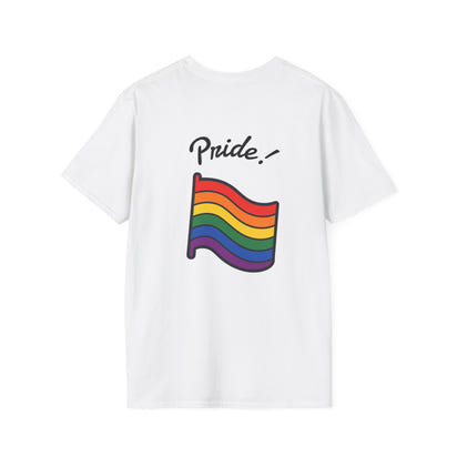 Zesty Emoji Pride T-Shirt | Funny Snap Face Tee | LGBTQ+ Celebration Shirt | Cute Graphic Unisex Top for Joyful Expression