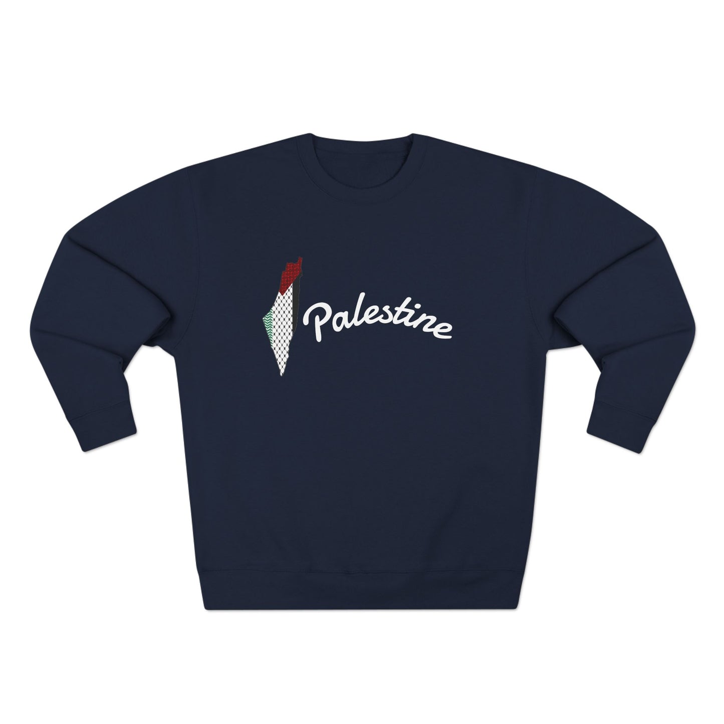 Palestine Statement Sweatshirt | Free Palestine Crewneck | Unisex Pullover for Activism, Ethnic Pride, and Everyday Comfort