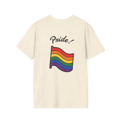 Zesty Emoji Pride T-Shirt | Funny Snap Face Tee | LGBTQ+ Celebration Shirt | Cute Graphic Unisex Top for Joyful Expression
