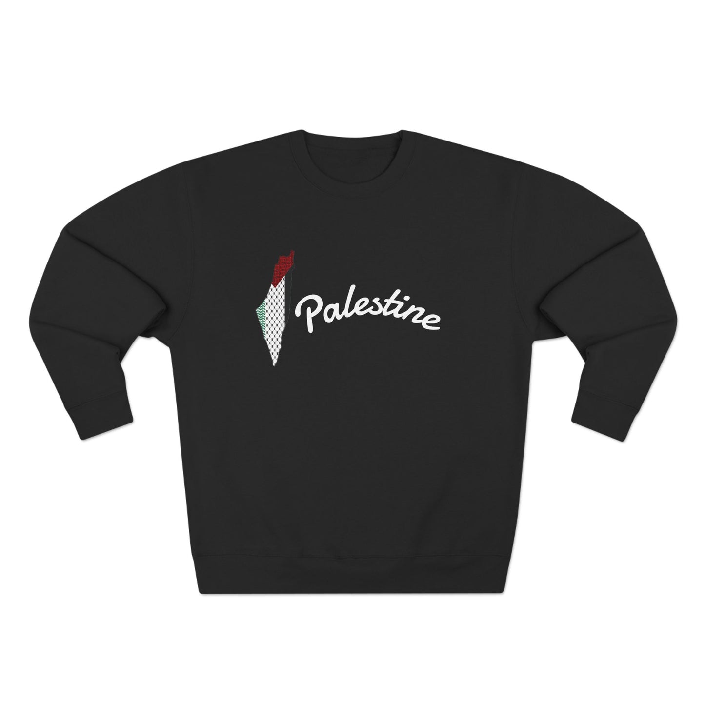 Palestine Statement Sweatshirt | Free Palestine Crewneck | Unisex Pullover for Activism, Ethnic Pride, and Everyday Comfort