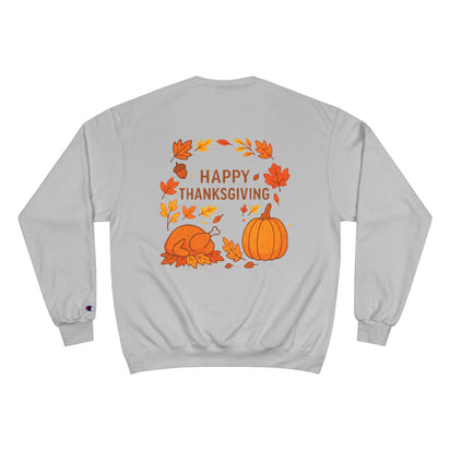 Thanksgiving Champion Sweatshirt, Turkey Sweater, Fall Apparel, Holiday Gift, Cozy Sweatshirt, Harvest Fashion