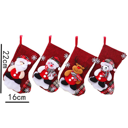 Christmas Gift Sock Hanging Bag