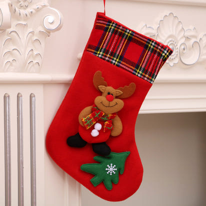 Christmas Gift Sock Hanging Bag