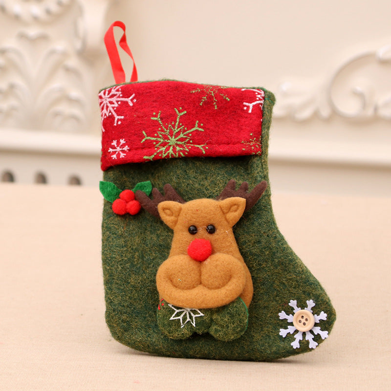 Christmas Gift Sock Hanging Bag