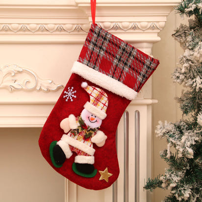 Christmas Gift Sock Hanging Bag
